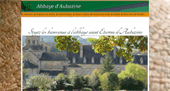 Desktop Screenshot of abbaye.aubazine.com